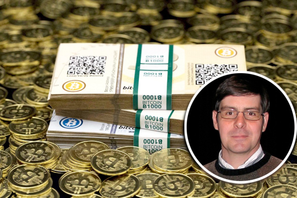 Bitcoin core developer Gavin Andresen (inset). Photo: SCMP Picture