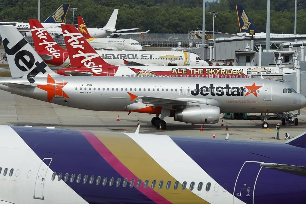 Budget carriers sit on the tarmac at Singapore's Changi Airport. New aircraft purchases are expected to be announced during the Singapore Airshow this week. Photo: Reuters
