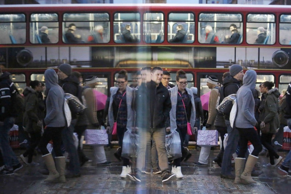 The total amount spent in stores last month was 5.4 per cent higher than a year earlier, a sharp improvement on the meagre 1.8 per cent growth recorded for December. Photo: Reuters