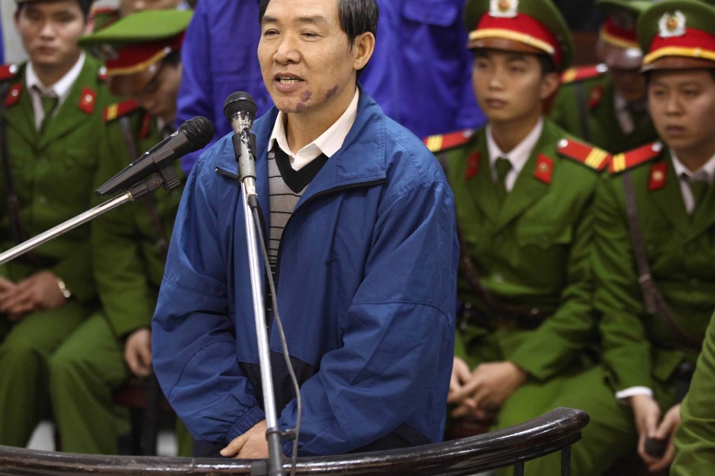 Duong Chi Dung, former Vinalines chairman, was sentenced to death for embezzlement in December. There are nearly 700 people on the death row in Vietnam. Photo: AFP