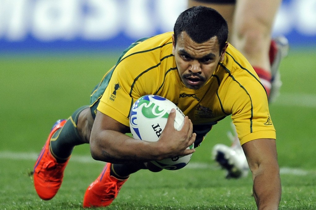 Kurtley Beale will be looking to get back on track after joining the Waratahs. Photo: AFP