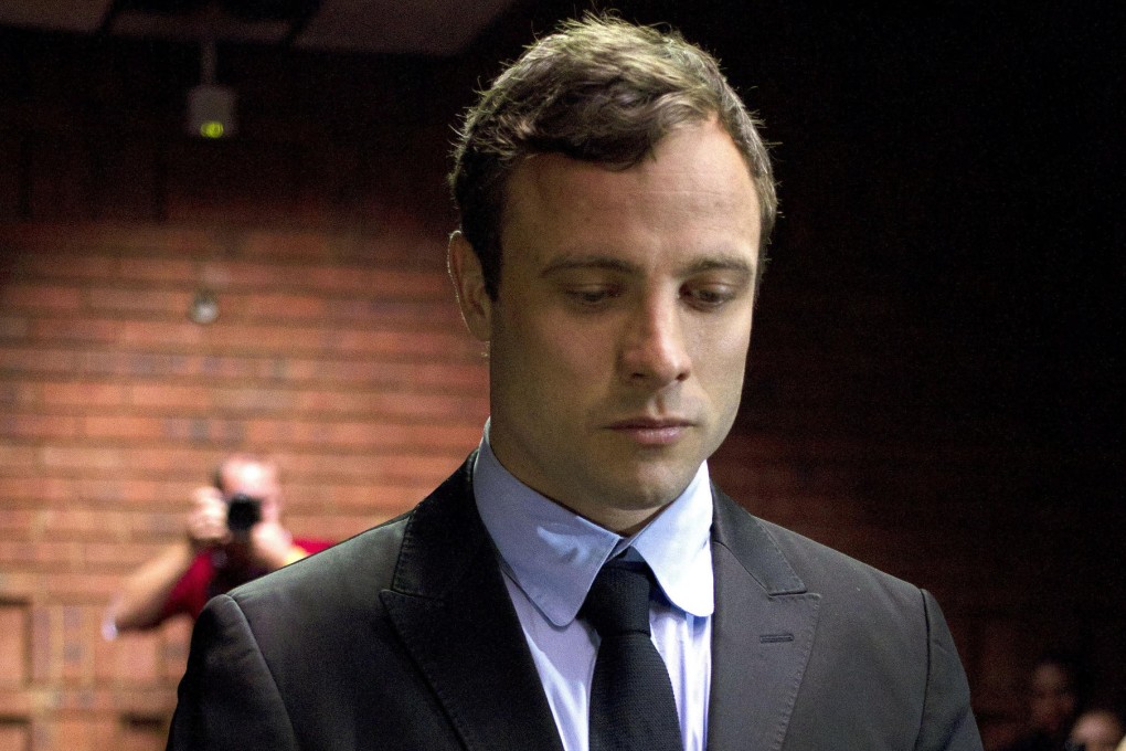 Oscar Pistorius said he was consumed with "sorrow". Photo: AP