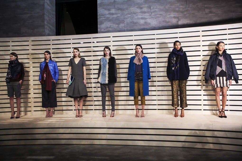 PIeces from J. Crew's autumn 2014 collection at New York Fashion Week. Photo: Reuters