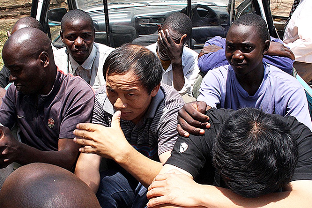 There are now about 100,000 Chinese living or working in Zambia. Photo: AFP