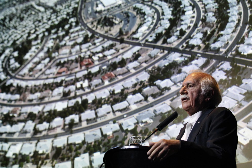 Israeli-Canadian architect Moshe Safdie wants to humanise big projects in urban environments such as Hong Kong. Photo: Dickson Lee