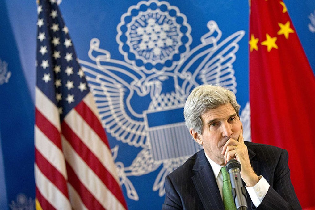 US Secretary of State John Kerry in Beijing on Saturday. Photo: Reuters