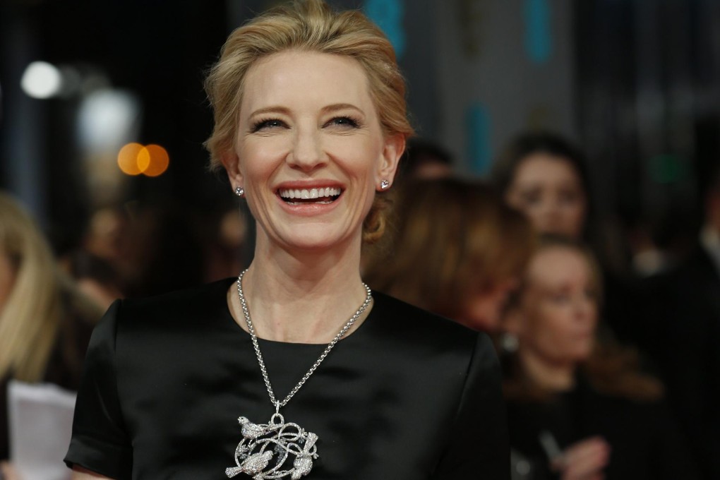 Cate Blanchett, who won the best-actress prize for her performance in Blue Jasmine. Photo: Reuters