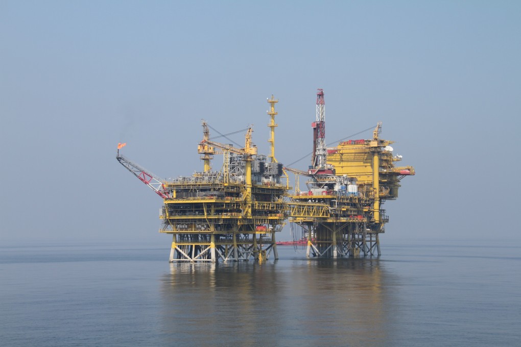 Many oilfields in Bohai Bay are experiencing output declines of 5-10 per cent a year. Photo: Xinhua