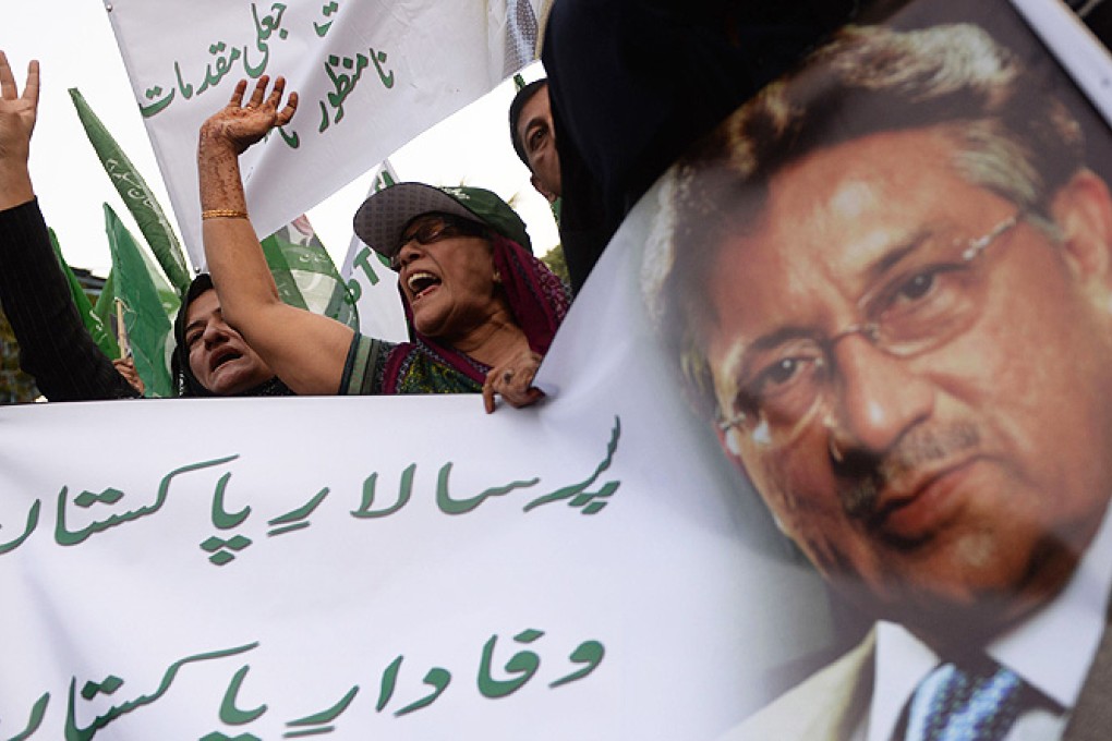 Musharraf faces treason charges over his suspension of the constitution and imposition of a state of emergency in 2007 while he was president. Photo: AFP