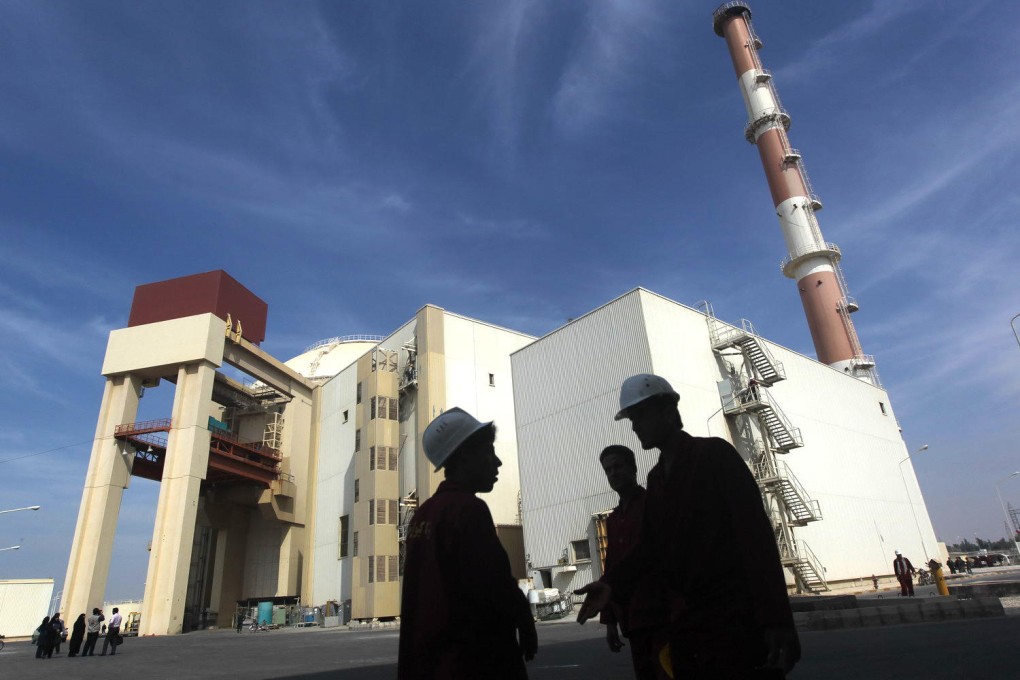 A Russian-built nuclear power plant south of Tehran. Photo: AFP