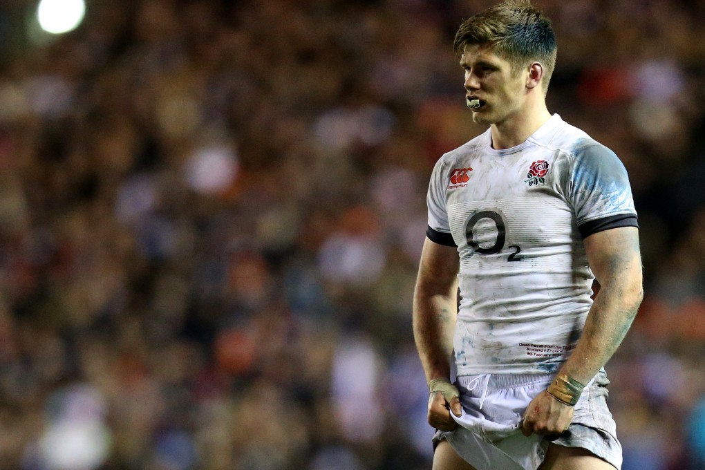 England have been playing without bench cover for Owen Farrell. Photo: AP
