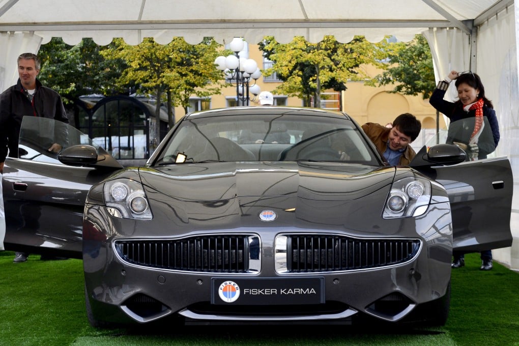 After-life for the hybrid Karma includes becoming a petrol-driven sports car called the Destino. Photo: AFP