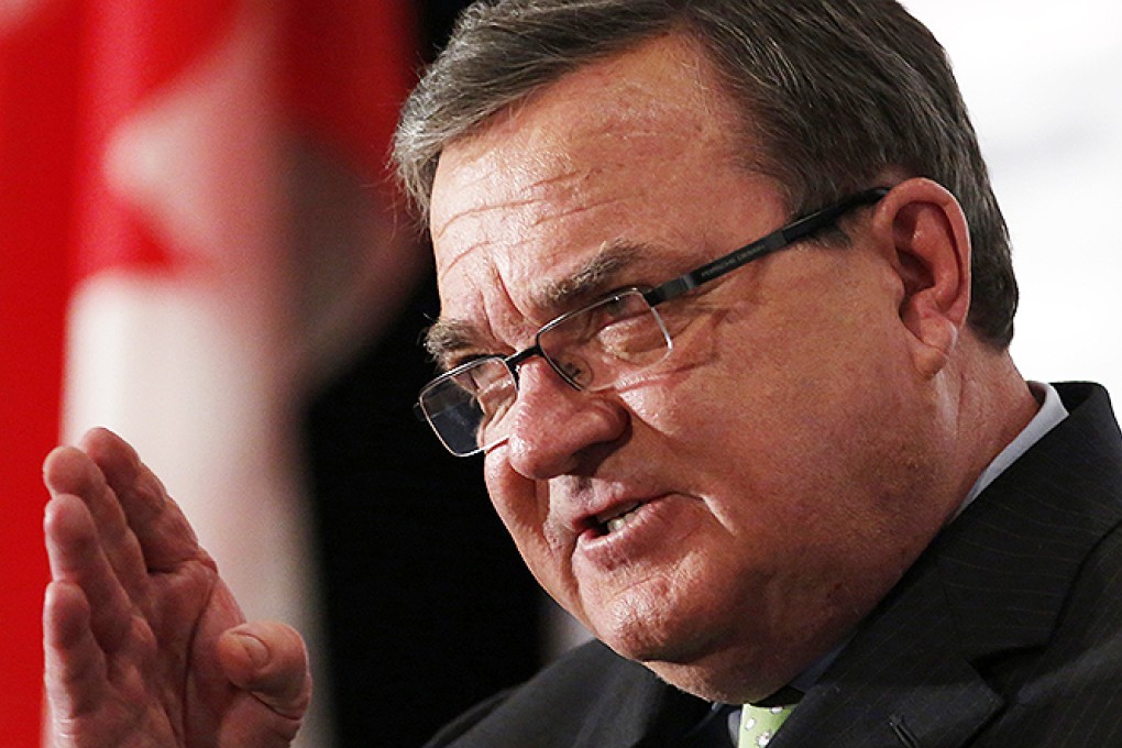 Finance Minister Jim Flaherty. Photo: Reuters