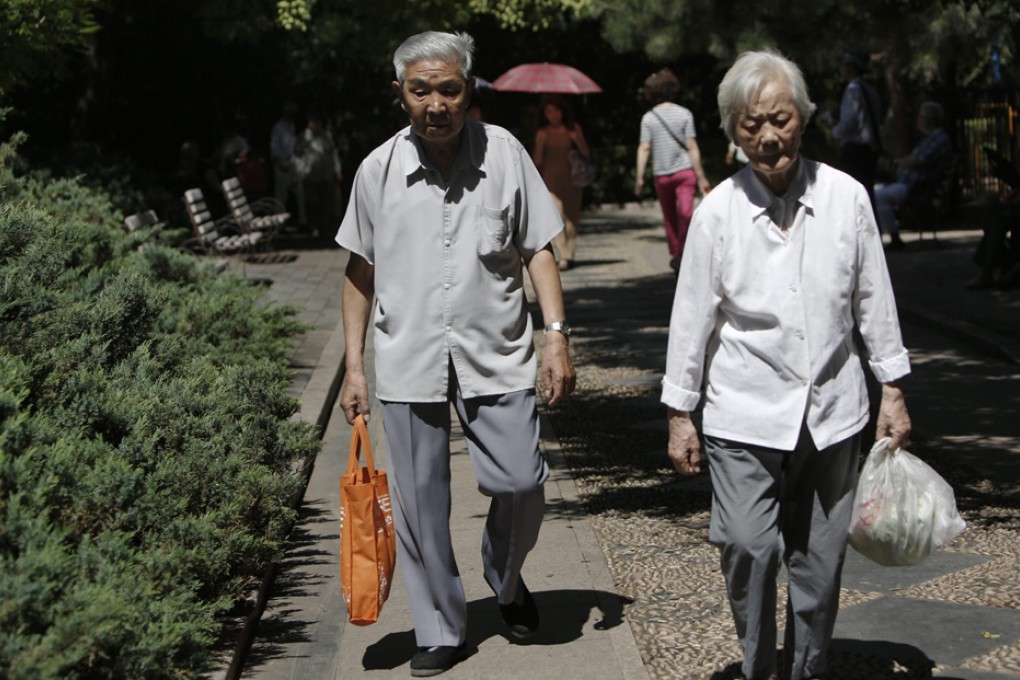 The mainland now has more than 200 million people over the age of 60. Photo: EPA