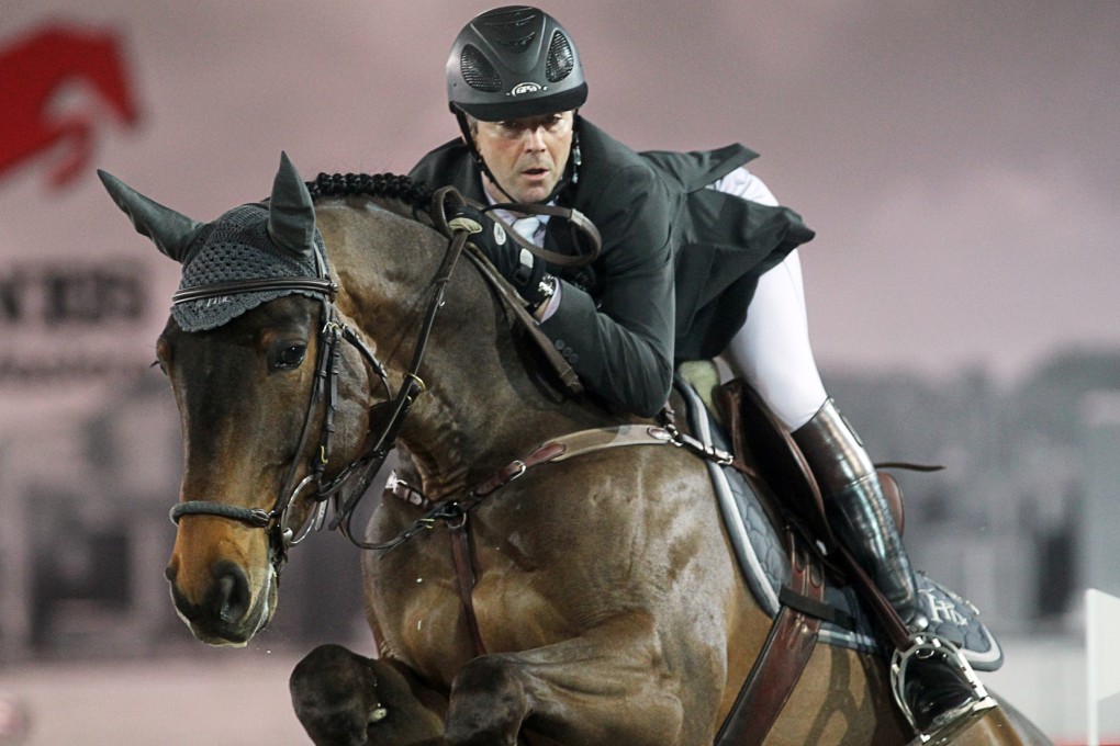 Patrice Delaveau during his amazing run in last year's Longines Hong Kong Masters. Photo: K.Y. Cheng