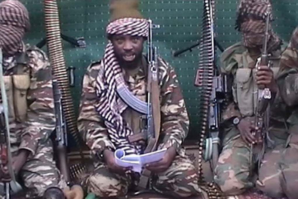 Leader of Nigerian Islamist extremist group Boko Haram Abubakar Shekau in this file photo from November. Photo: AFP