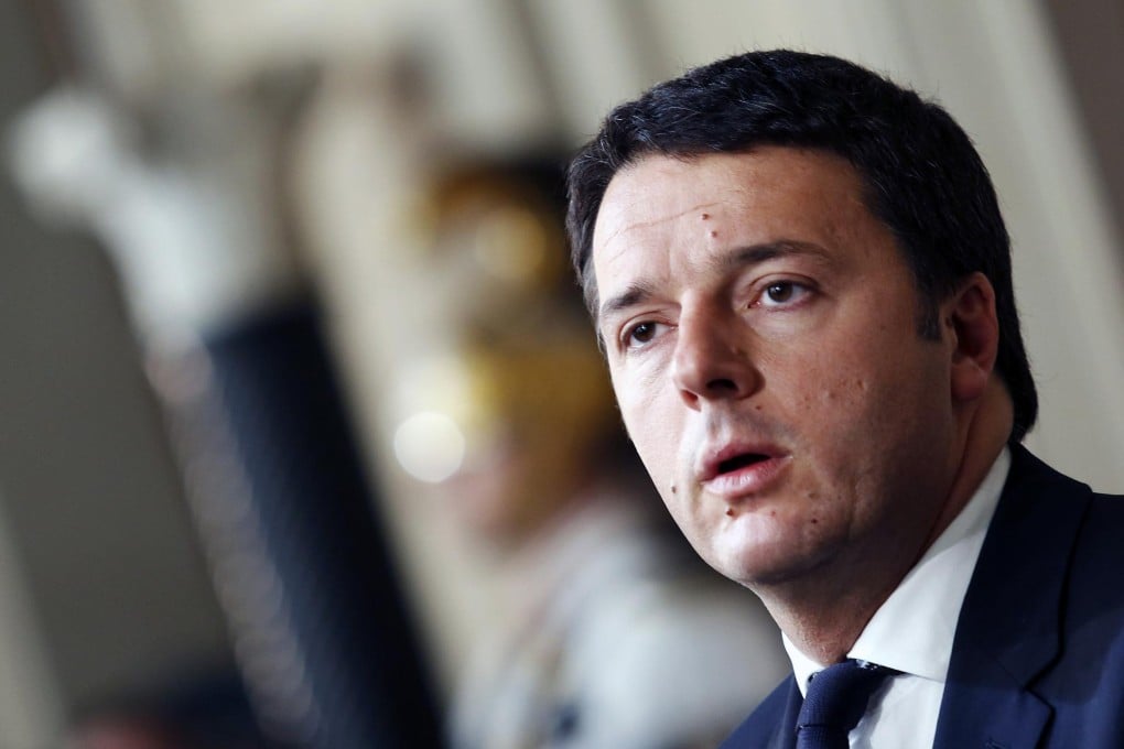 The most crucial step for Matteo Renzi is to secure agreement on an electoral law designed to give Italy stable governments. Photo: Reuters