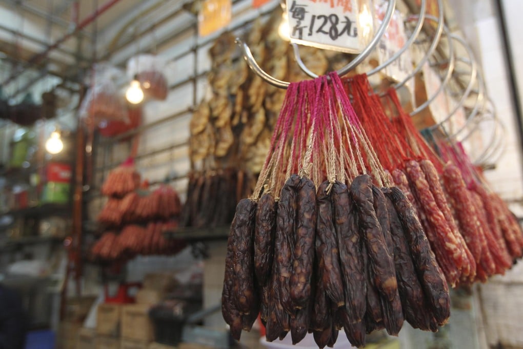 Laap mei products in Yue Wo Hop Kee. Photos: Edmond So