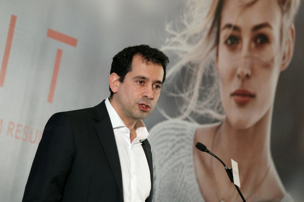 Chief executive Jose Manuel Martinez-Gutierrez says Esprit has stabilised and is on track in its revamp plan. Photo: Dickson Lee