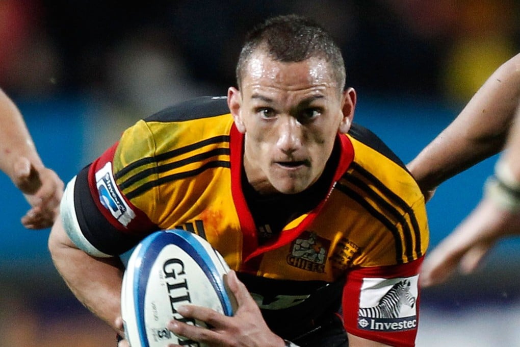 Fly-half Aaron Cruden’s late sideline conversion for the Chiefs capped an outstanding victory over Crusaders at AMI Stadium in Christchurch. Photo: AFP