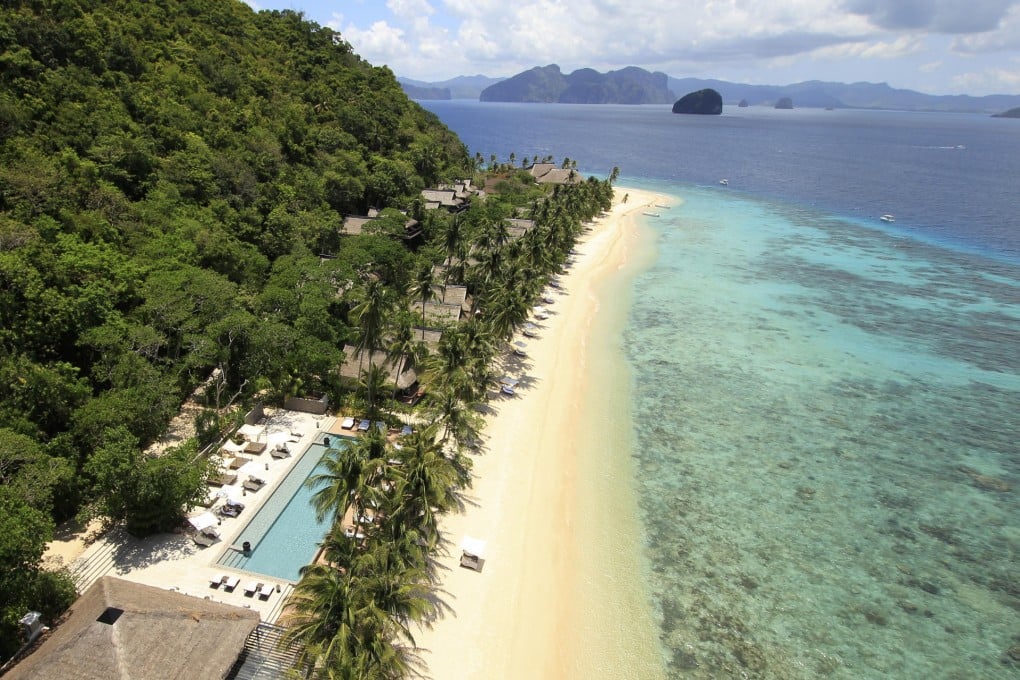 Pangulasian Island resort on Palawan.