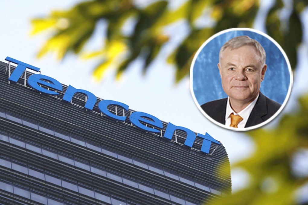 Jacobus Petrus Bekker (inset), CEO of Johannesburg-based Naspers, made a fortune investing in Tencent. Photos: Reuters, SCMP Pictures