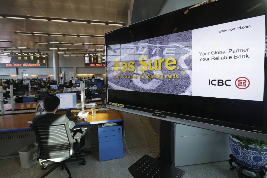 Industrial and Commercial Bank of China (ICBC) sold the "Credit Equals Gold #1" investment scheme on behalf of a shadow-banking outfit. Photo: Reuters