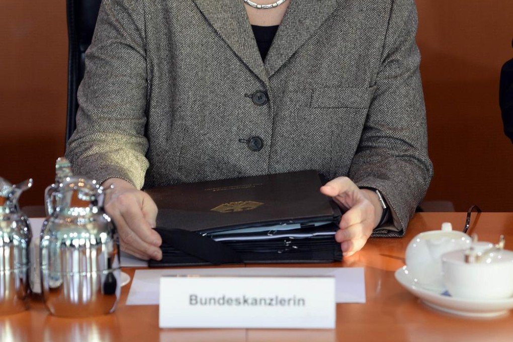 German Chancellor Angela Merkel