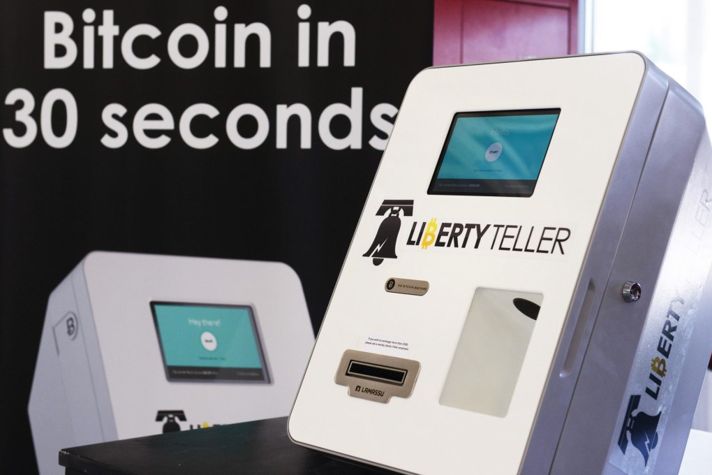 This bitcoin ATM was installed recently in Boston. Photo: AFP
