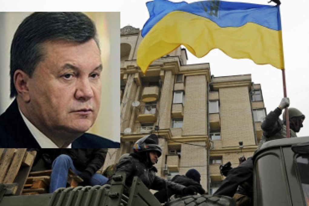 Ukraine parliament removes Viktor Yanukovich, who flees Kiev in "coup"