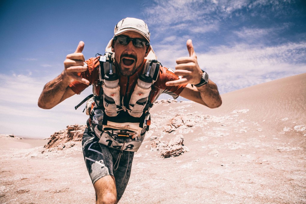 Adam Woolliscroft in Chile's Atacama desert. Photo: Racing the Planet
