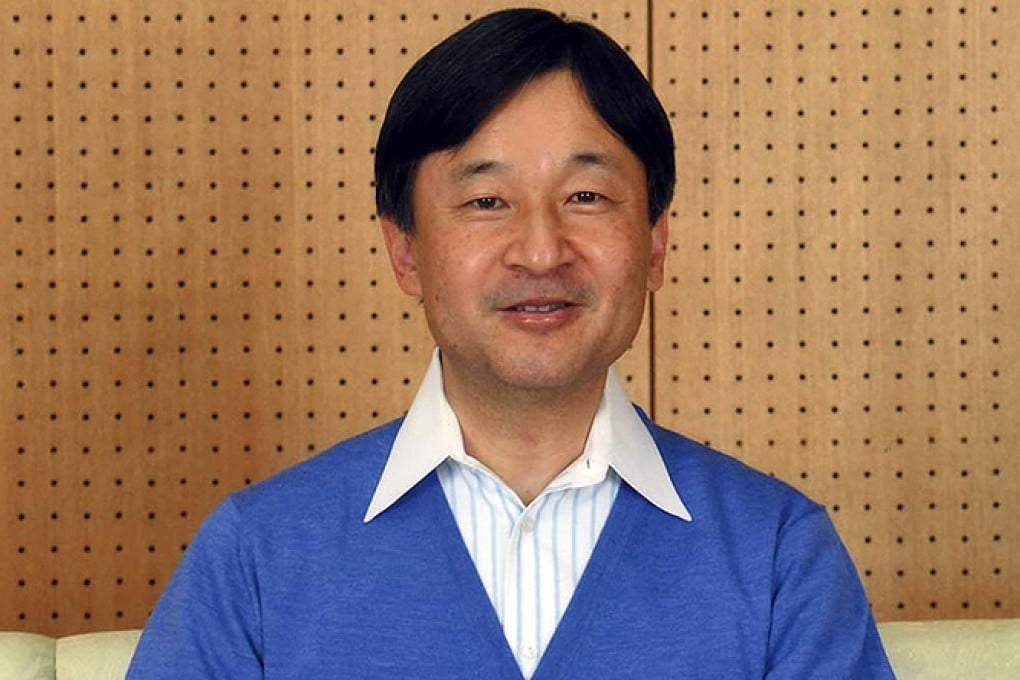 Prince Naruhito. Photo: Reuters