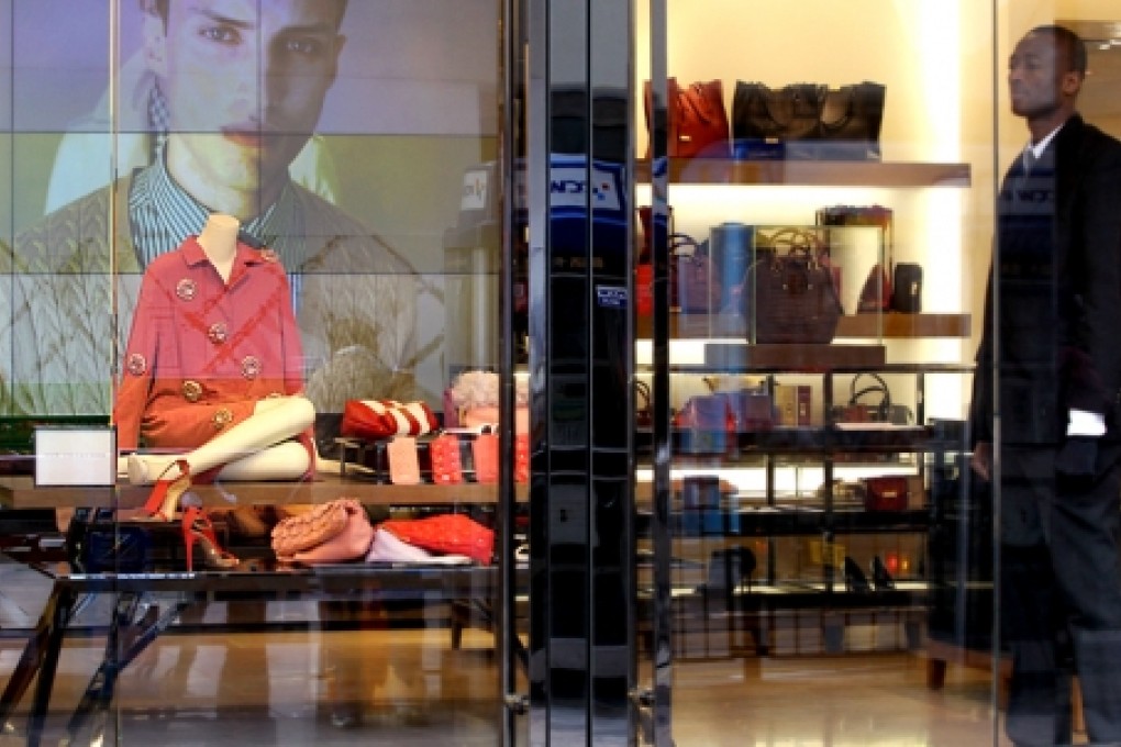 Interior of Burberry's Canton Road branch. Photo: Sam Tsang