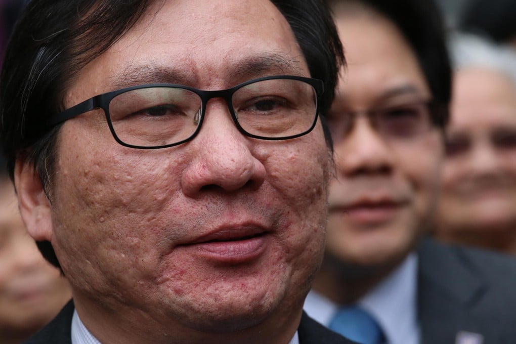 Edward Leung - once bitten, twice shy. Photo: David Wong