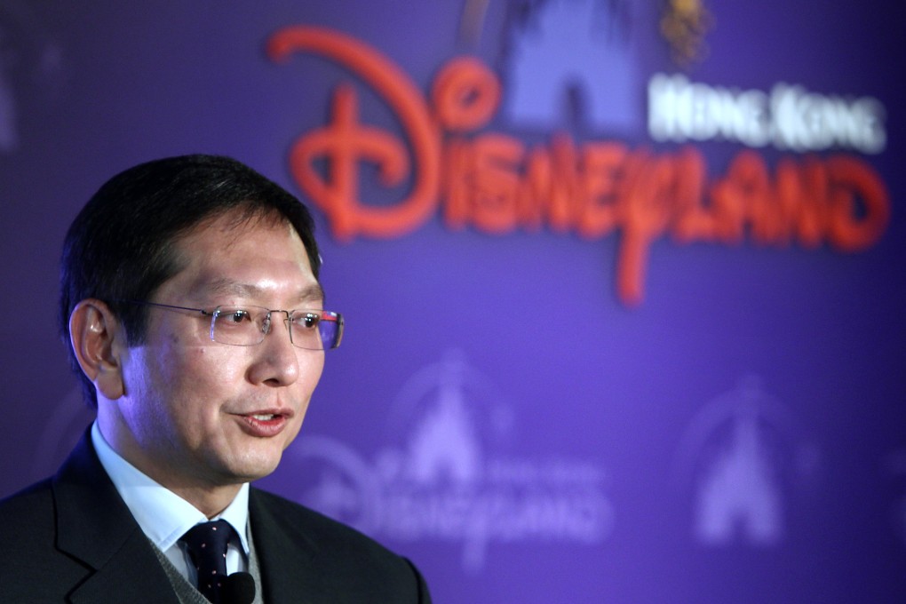 Hong Kong Disneyland managing director Andrew Kam Min-ho says the new hotel will be priced somewhere between the park's existing hotels. Photo: Jonathan Wong / SCMP