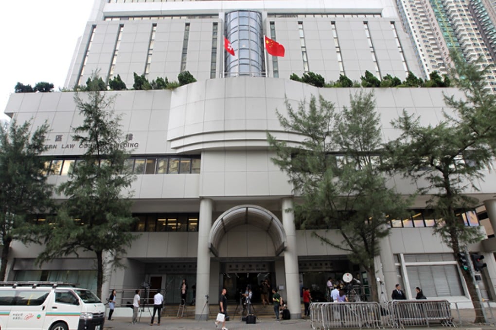 Xiao Hui appeared for mention at his extradition hearing at Eastern Court this morning. Photo: Sam Tsang