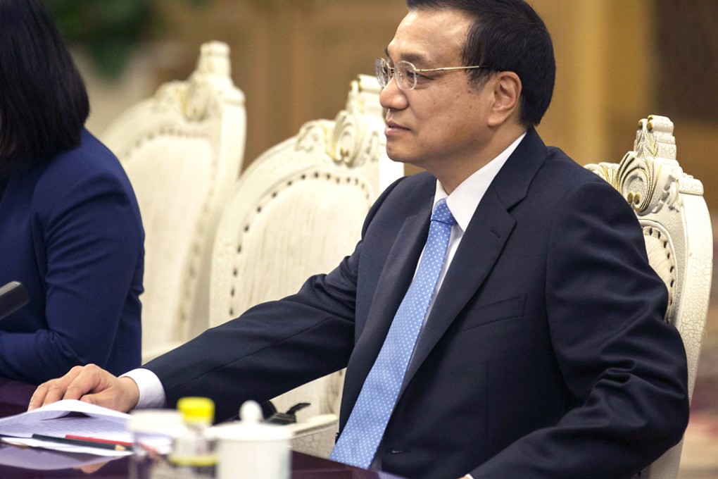 Premier Li Keqiang criticised the over-concentration of power by the central government and urged the institution of an open government. Photo: Reuters