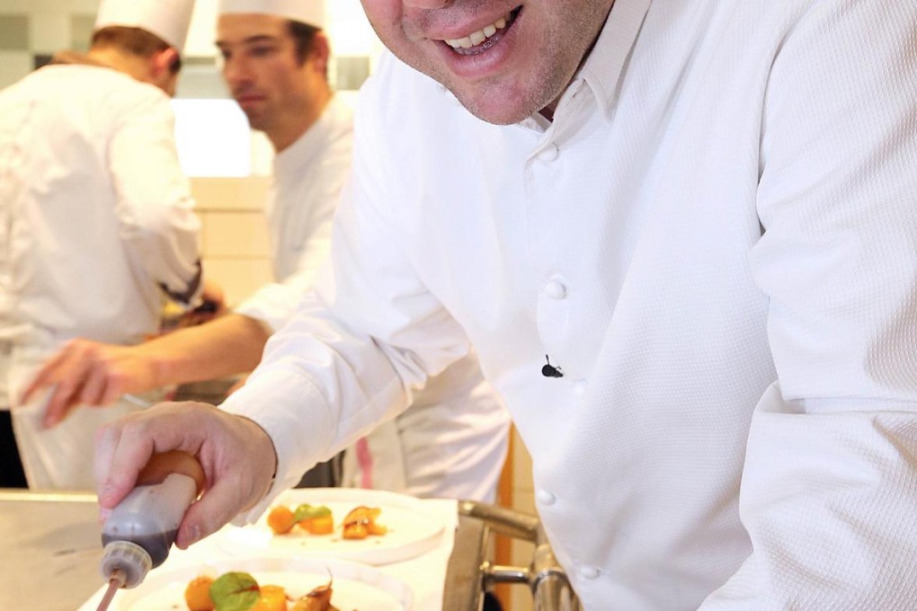 Star chef Arnaud Lallement in his element. Photo: AFP