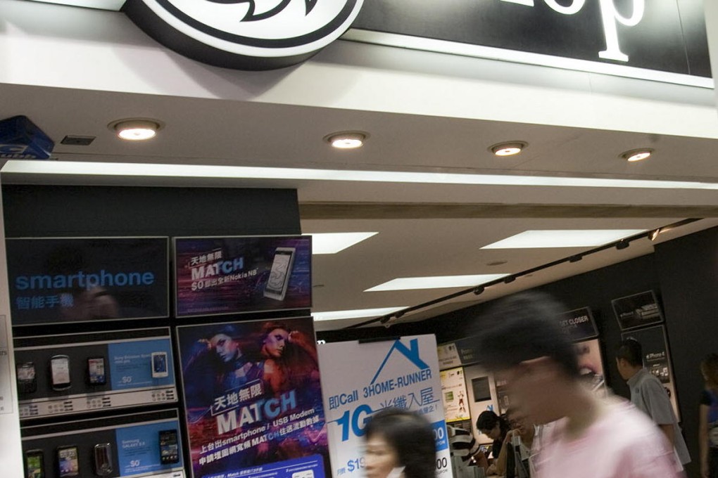 Hutchison Telecom saw lower demand for new smartphone models last year. Photo: Bloomberg