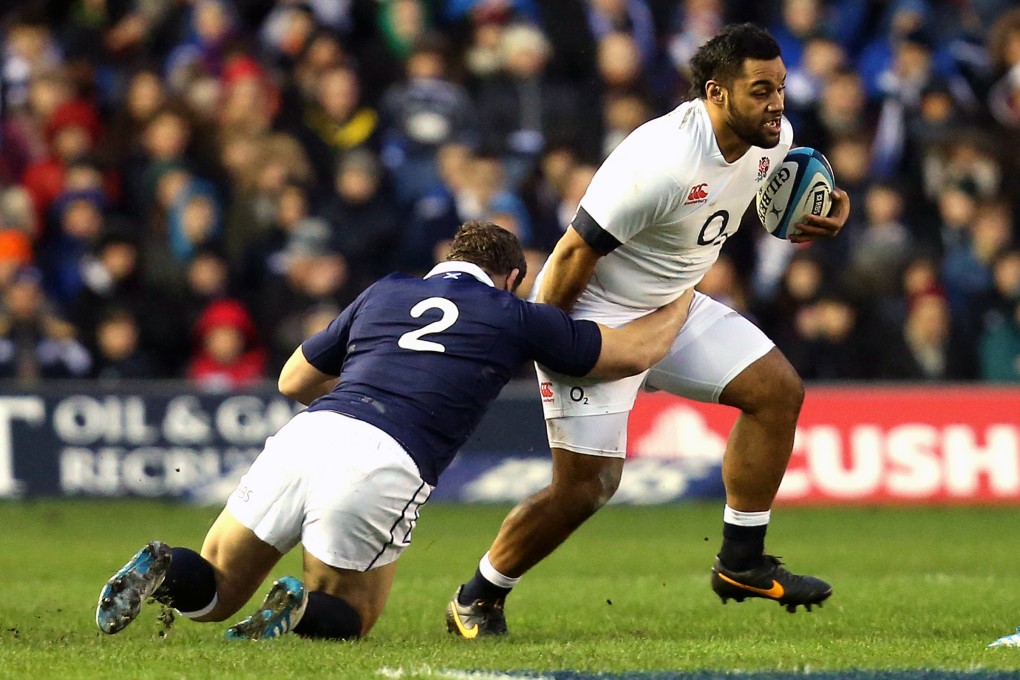 Billy Vunipola in action against Scotland. Photo: AP