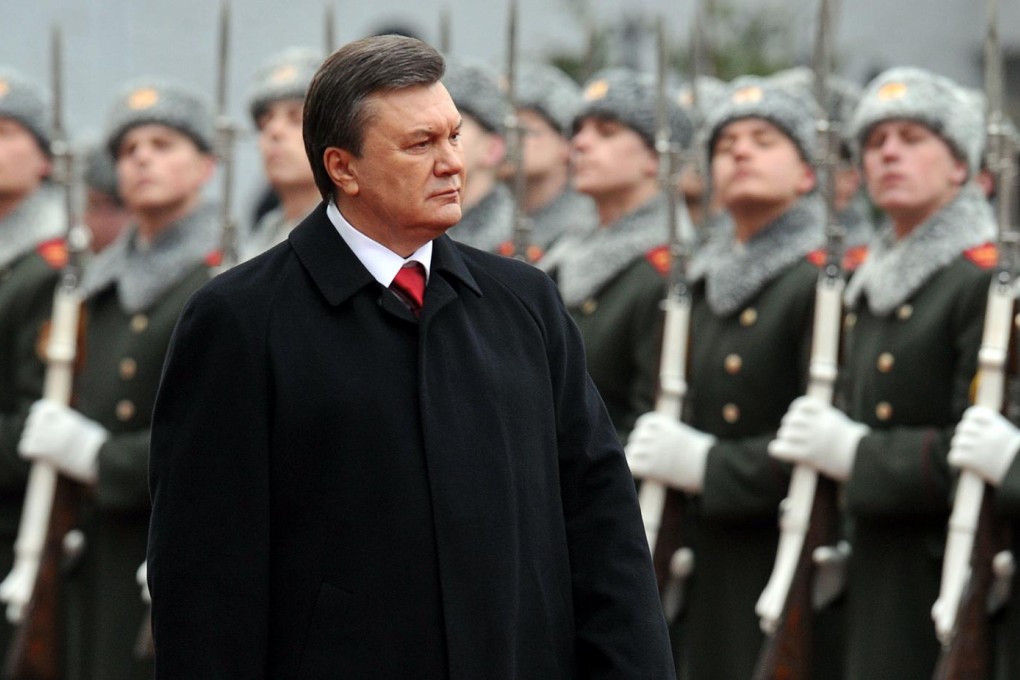 Deposed Ukrainian president Viktor Yanukovych. Photo: AFP