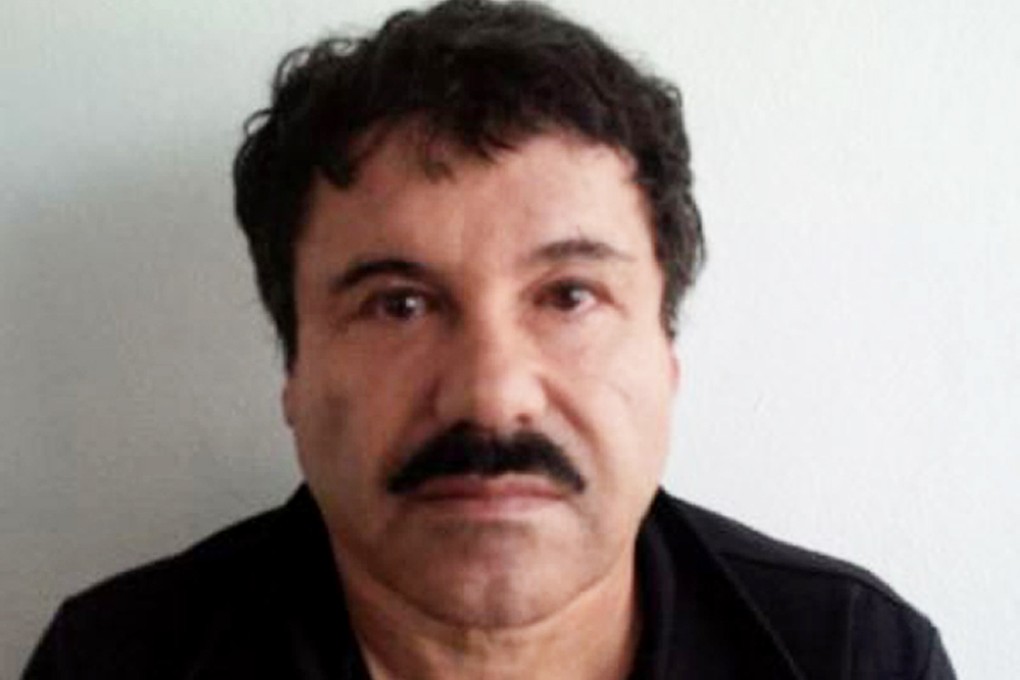 The mugshot of Mexican drug trafficker Joaquin Guzman, published on attorney general of Mexico's website on February 22. Photo: AFP