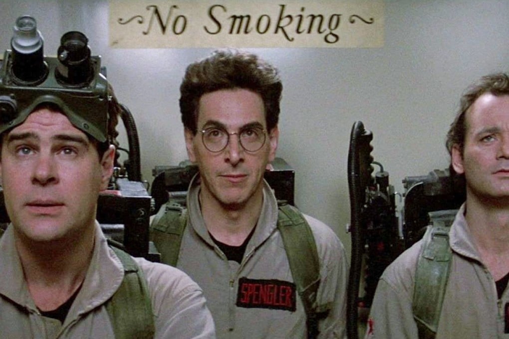 Harold Ramis (centre) with his co-stars Dan Aykroyd (left) and Bill Murray in a scene from the hit 1984 film Ghostbusters. Photo: SCMP Pictures