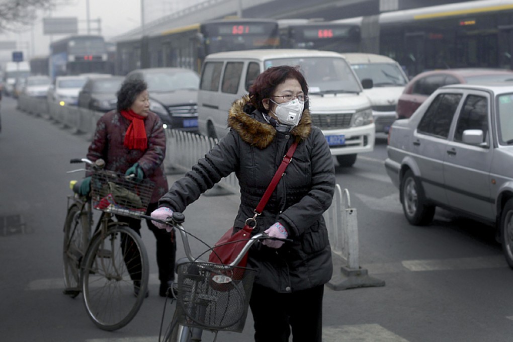 Northern China has in recent days been suffering its worst air pollution crisis in months. Photo: Reuters