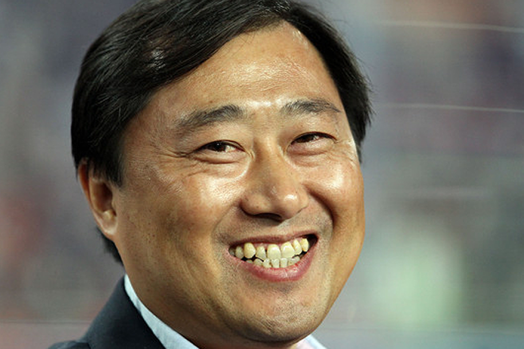 Chinese Super League Chairman Yu Hongchen. Photo: Screenshot