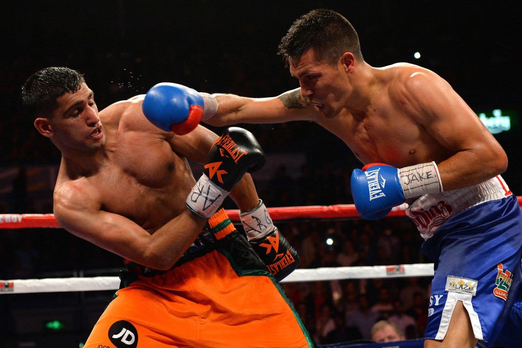 Amir Khan was beaten by Julio Diaz in his last fight. Photo: AFP