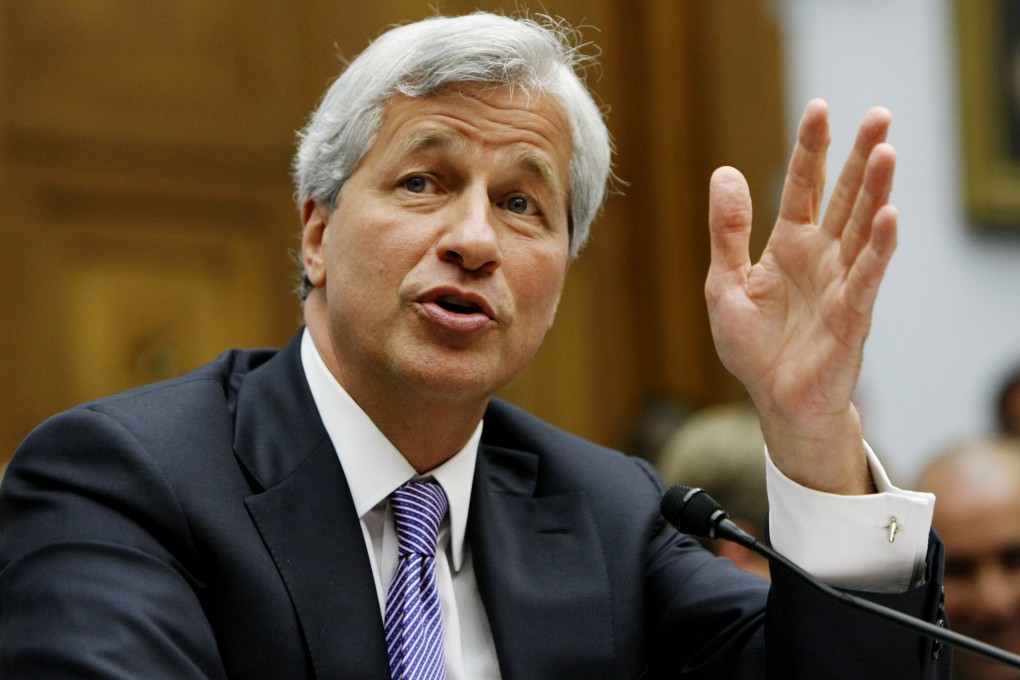 'You’re always trimming the sails. That’s business,' said Jamie Dimon. Photo: Xinhua