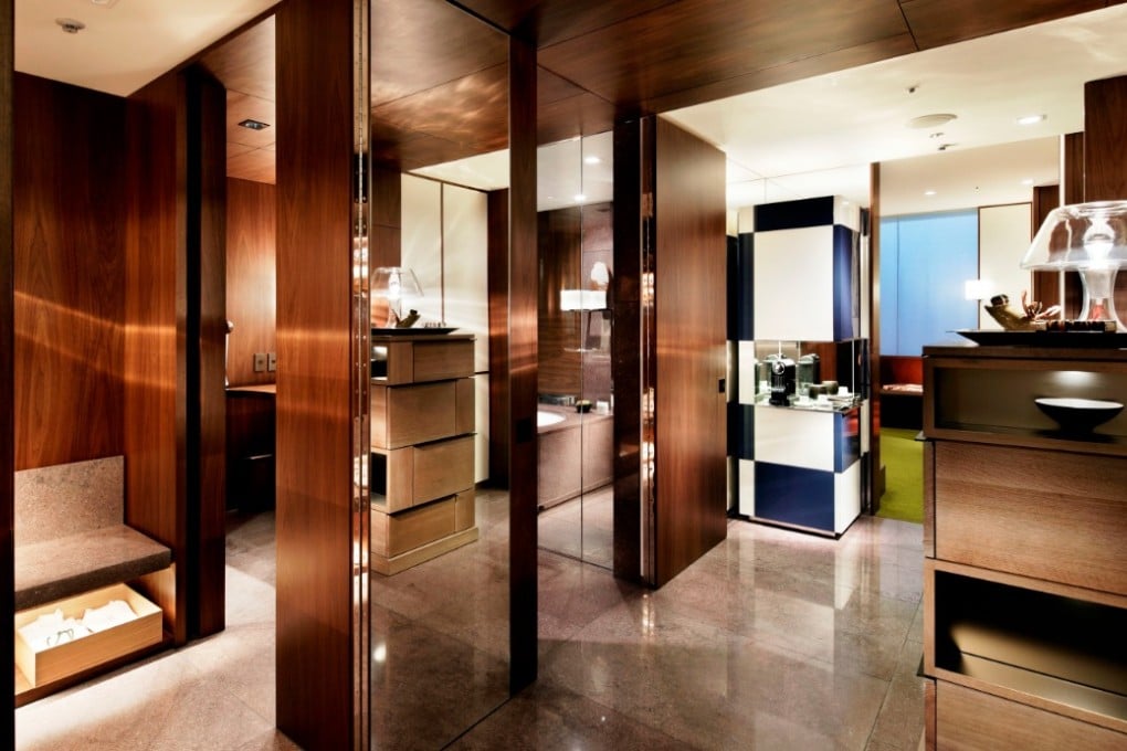 Photo shows the interior looks of a room of Hyatt Hotels.