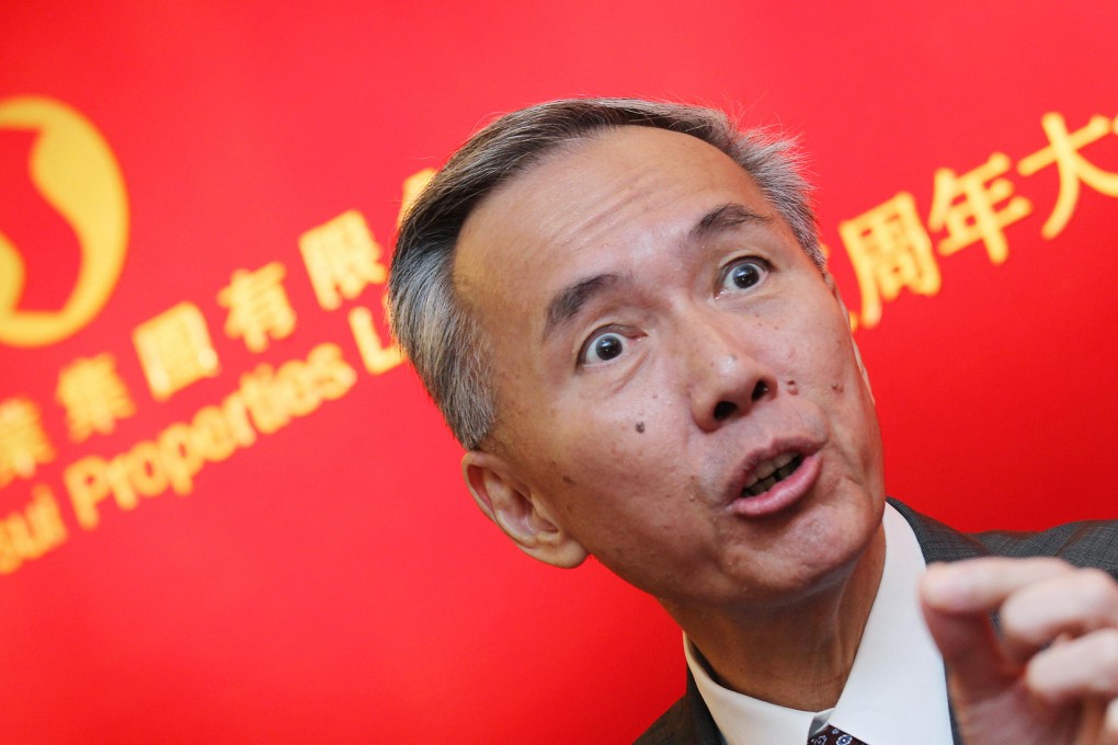 Sino Land chairman Robert Ng says market changes are being driven by economic and property-related policies. Photo: Dickson Lee