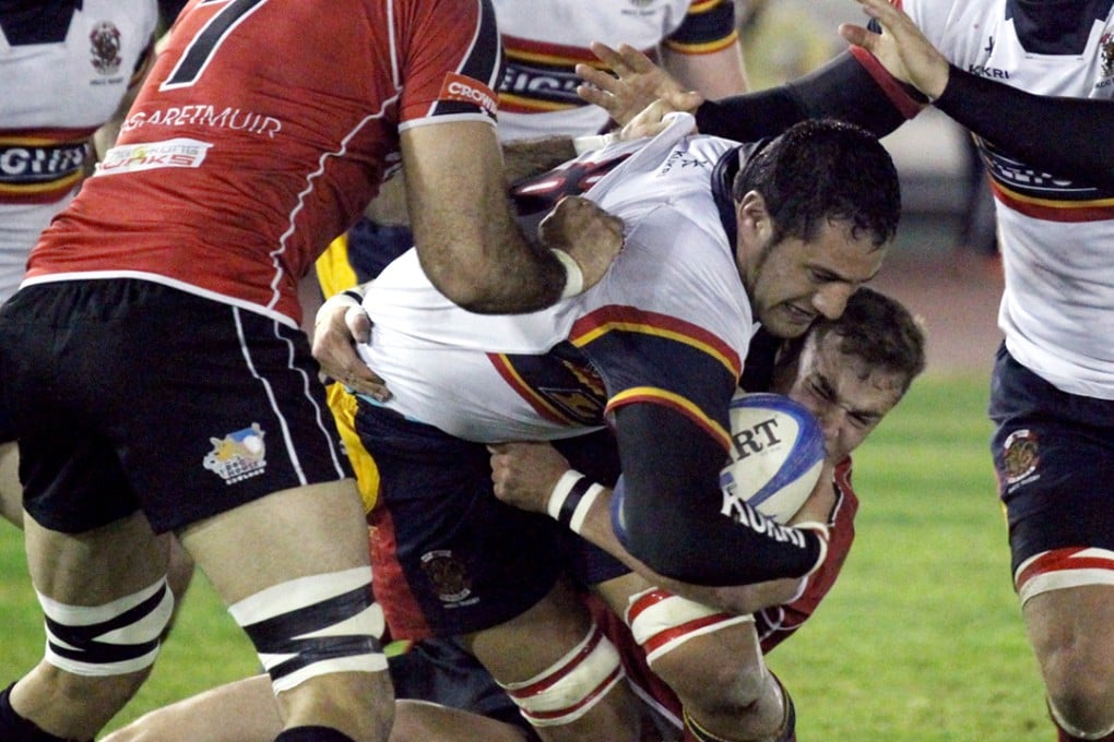 HKCC’s players think it’s all over as they lose to Valley before the Chinese New Year break. Photo: Dickson Lee/SCMP